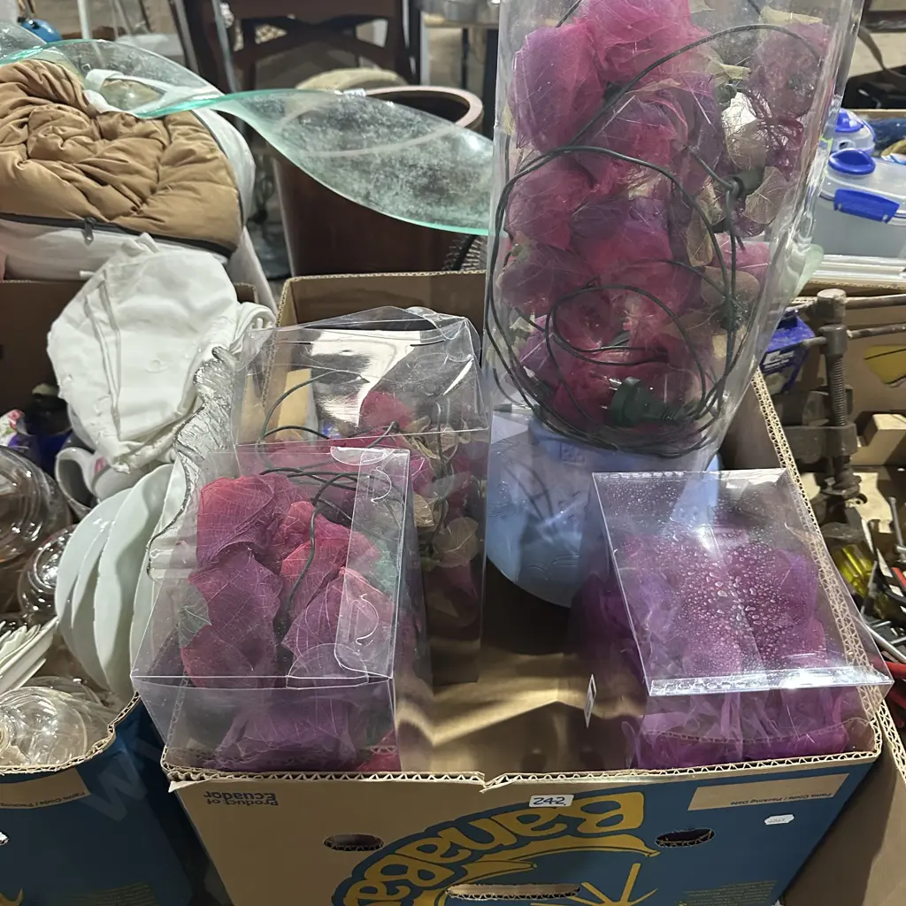 Electric flower decorations etc Image 1++