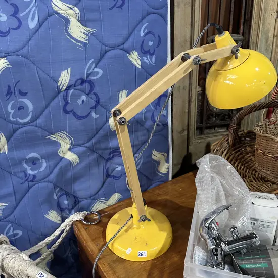 Angle poise lamp