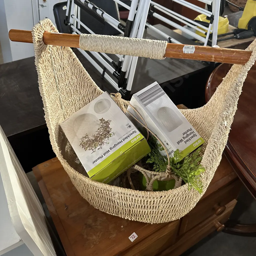 Basket and planters Image 1++