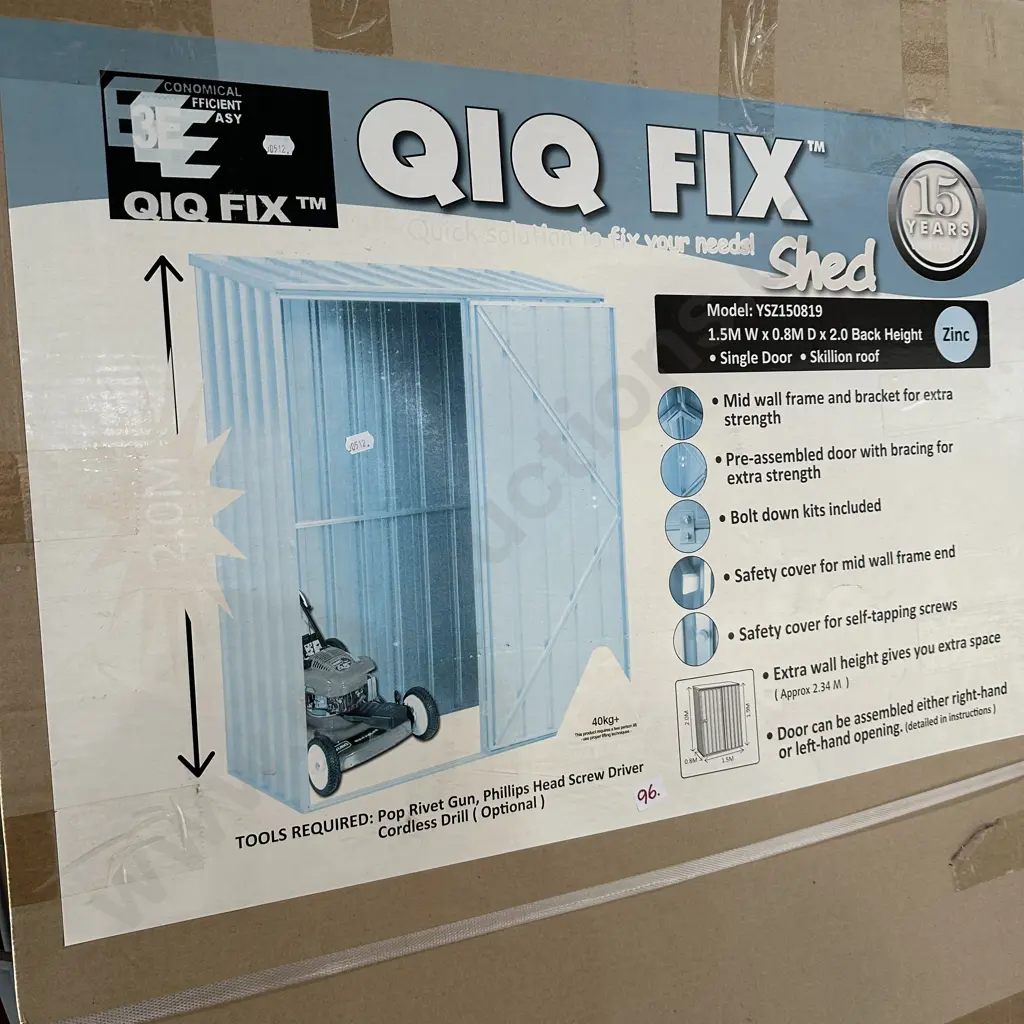 Flat pack garden shed Image 1++