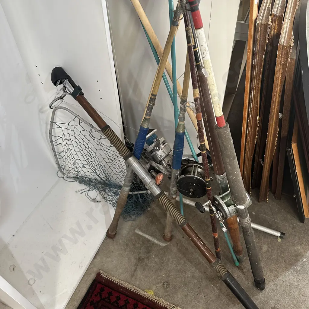 Fishing rods and nets Image 1++