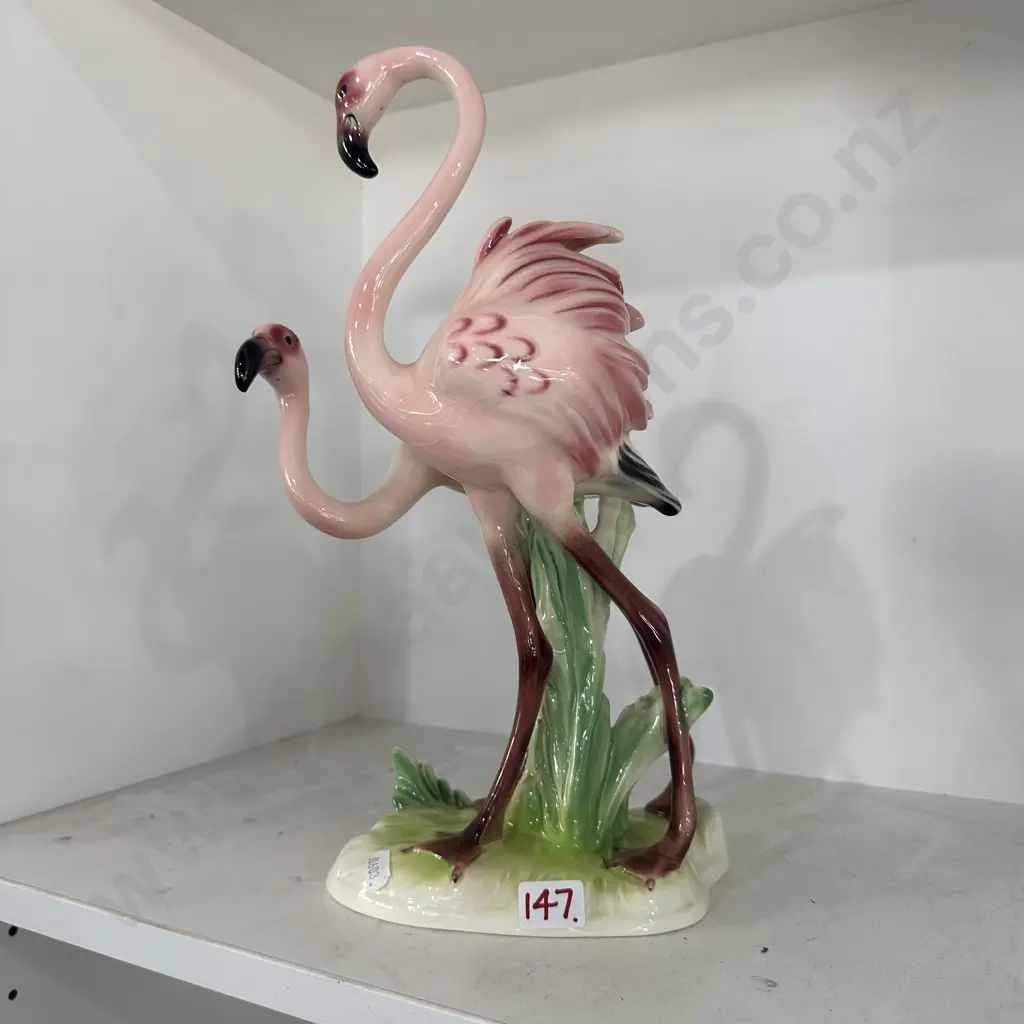 Goebel Flamingo figure 34cm Image 1++