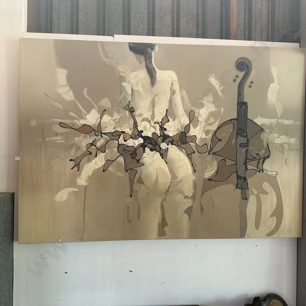 large oil painting by Australian artist Vencent Image 1++