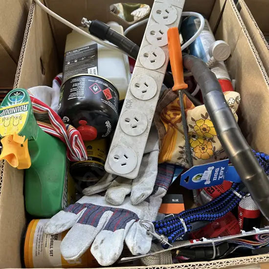 gas canisters, lock, new items etc