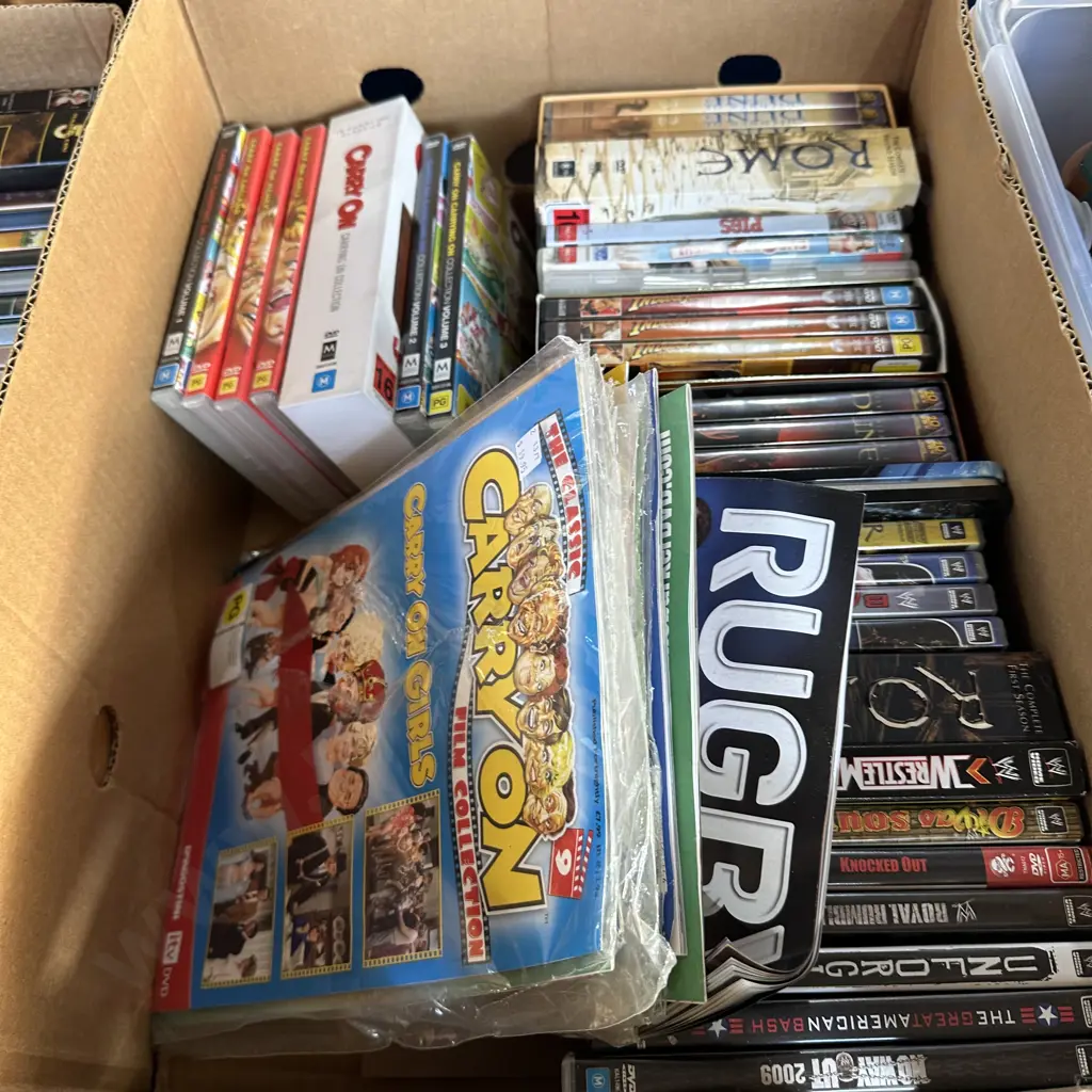 DVDs and mags Image 1++
