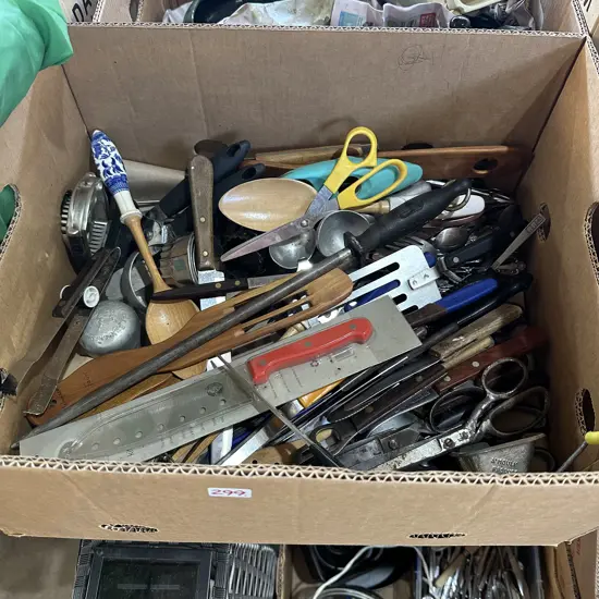 Utensils etc