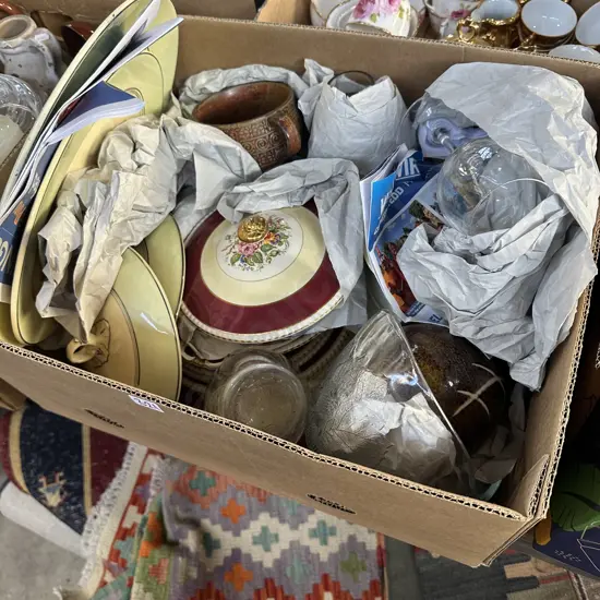 Box platters etc