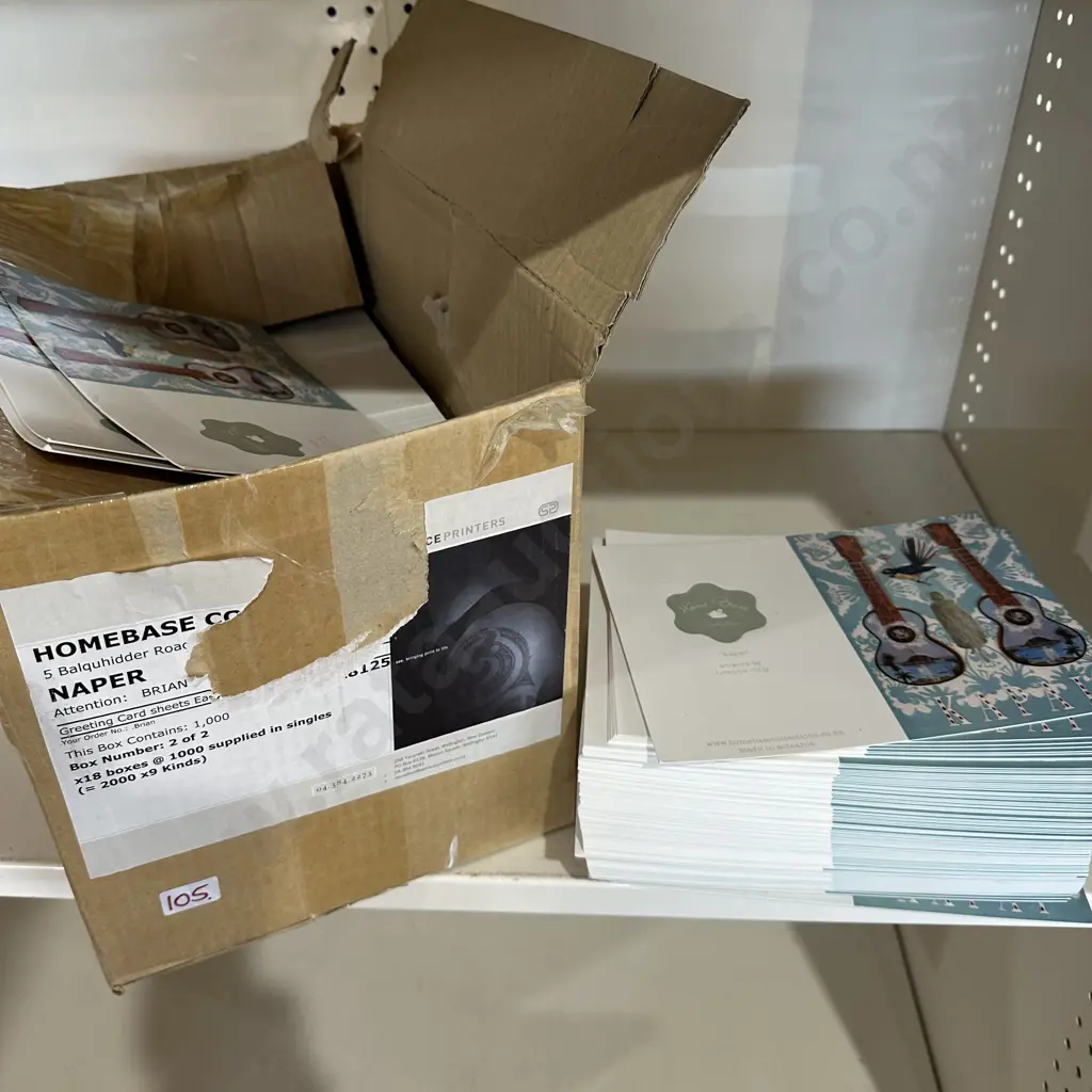 Box of new Leanne Culy greeting cards Image 1++