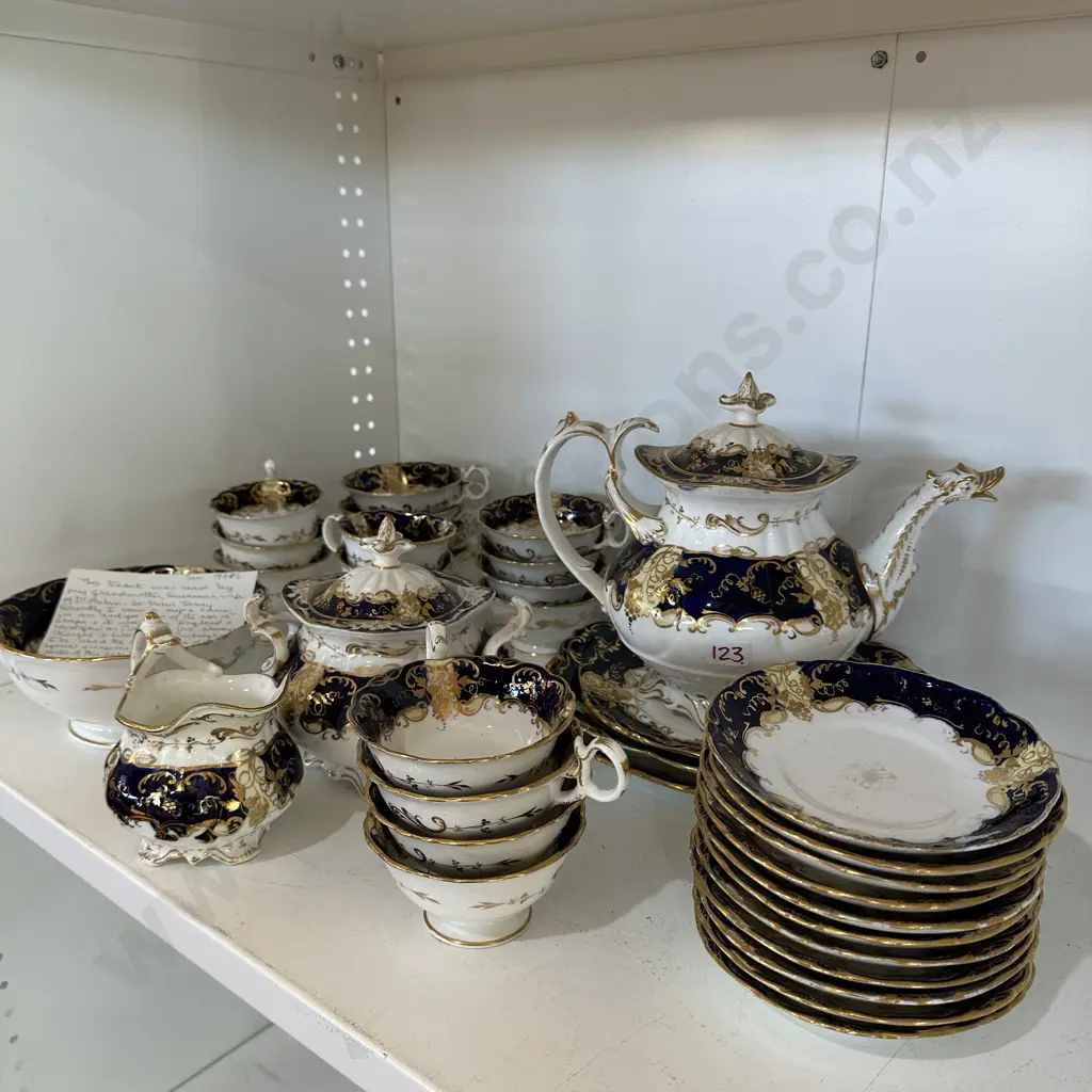 Antique Coalport tea service Image 1++