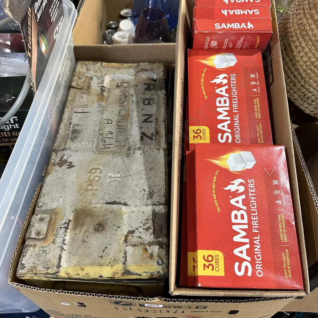 fire lighters and steel box Image 1++