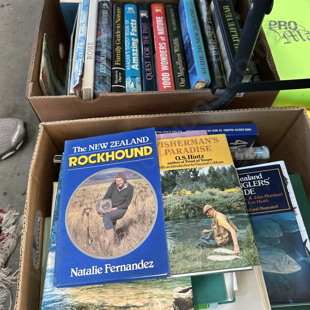 2 box books inc Trout books Image 1++