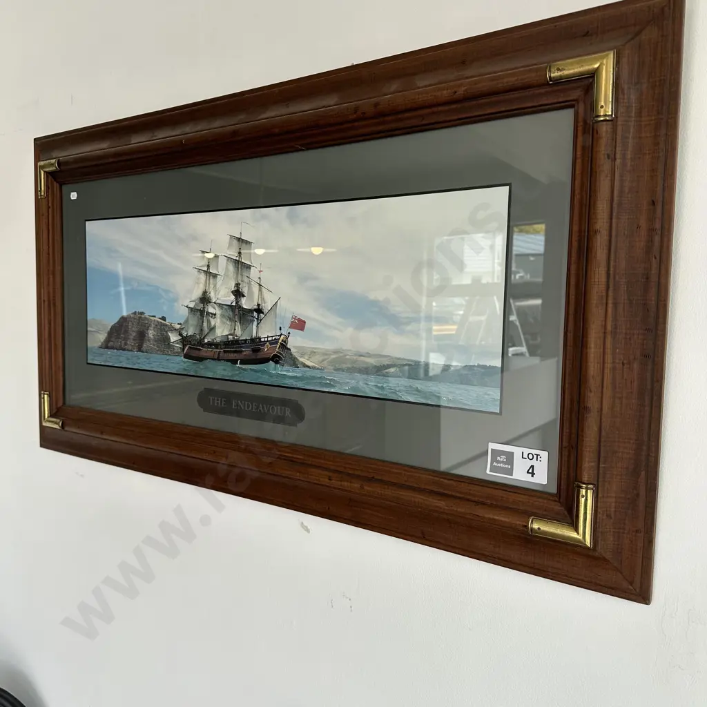Framed print of The Endeavour Image 1++