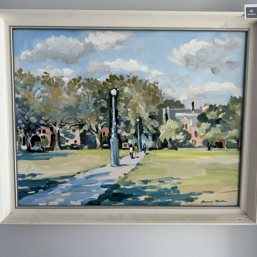 painting of Christchurch by Raymond Madden Image 1++