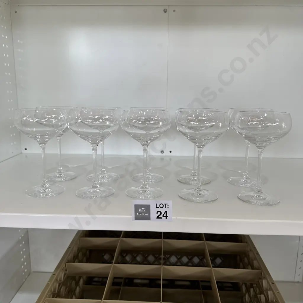 10 x Spiegelau Champagne saucers ( with option on more) Image 1++