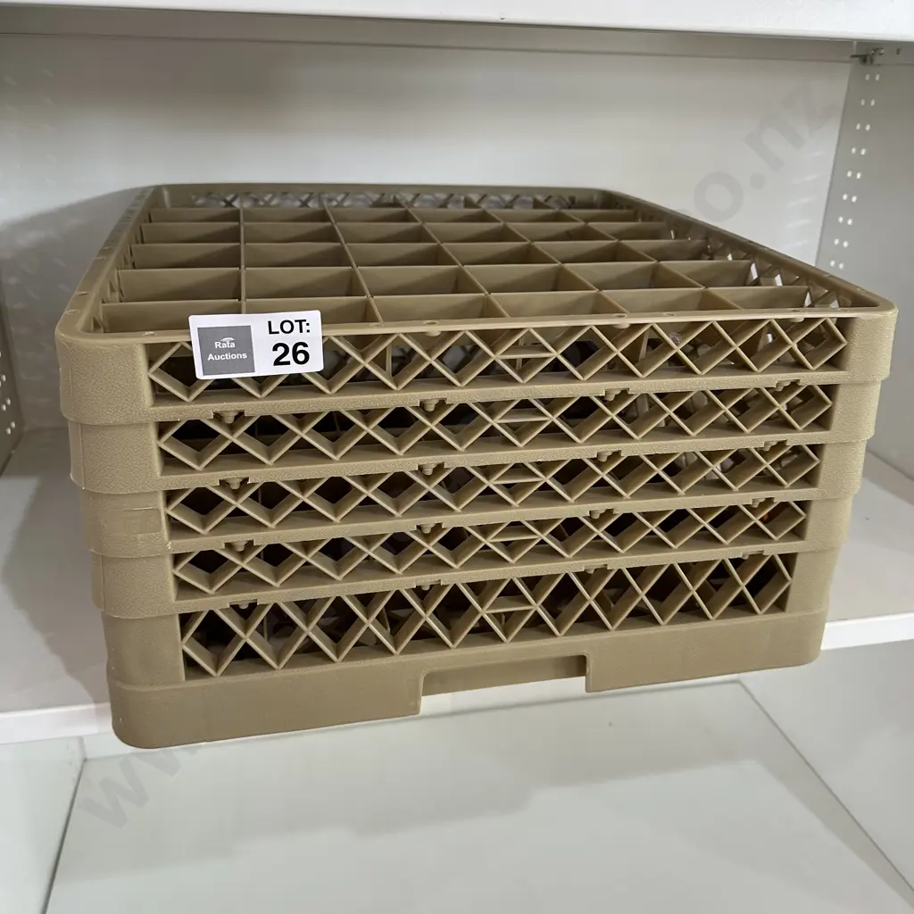 Empty tray for glassware ( with option on more) Image 1++