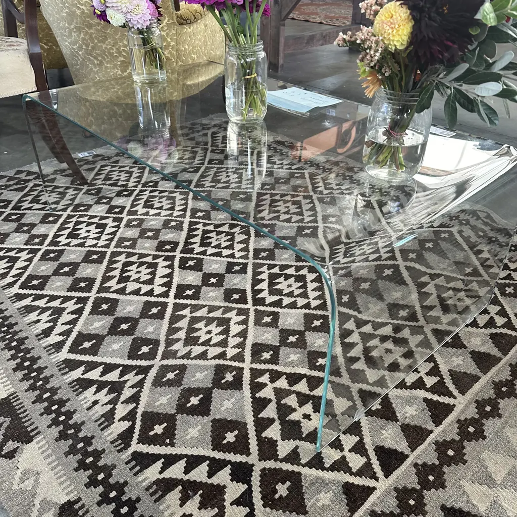 Beveled glass coffee table Image 1++