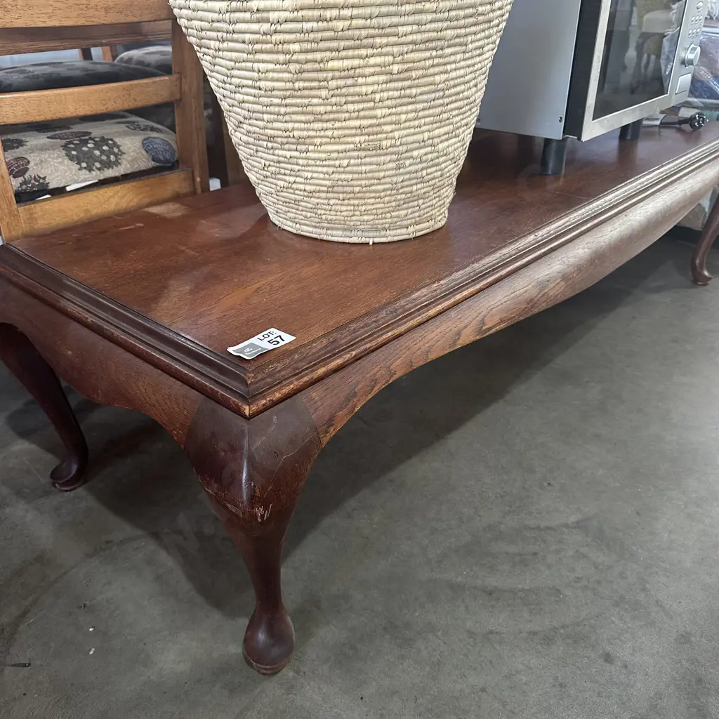 Large Oak coffee table Image 1++