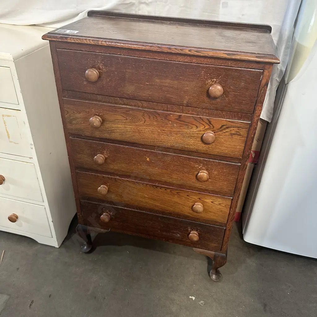 Oak chest drwers Image 1++