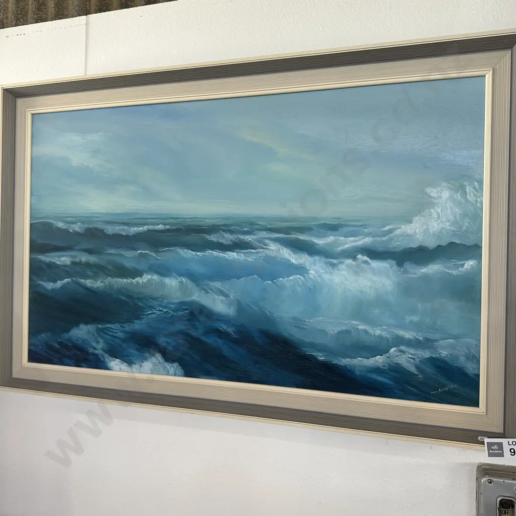 Oil painting signed Image 1++