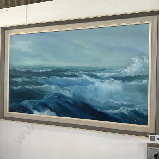 Oil painting signed