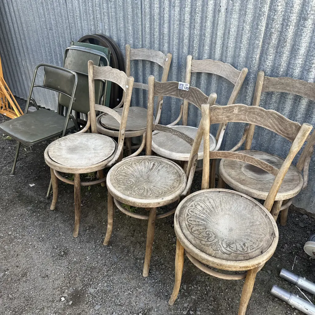 12 chairs in various conditions... Image 1++