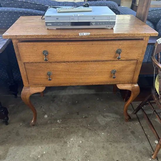 Oak lowboy