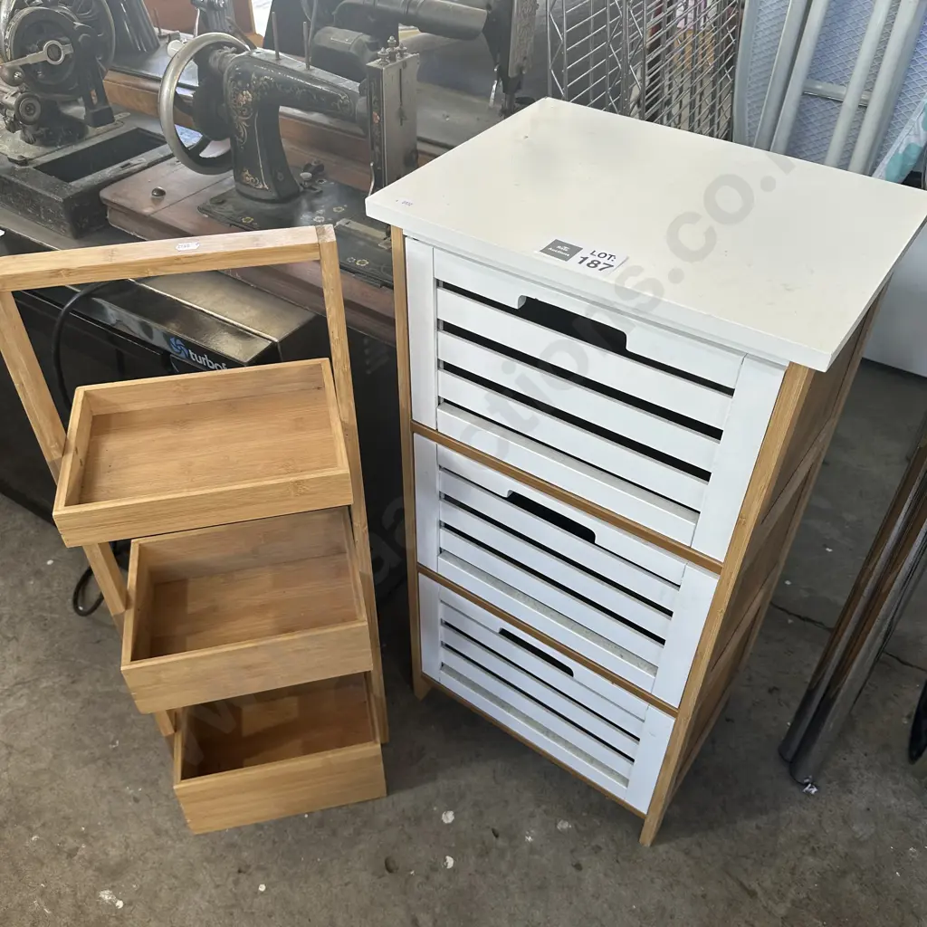 Bathroom drawers and shelf Image 1++