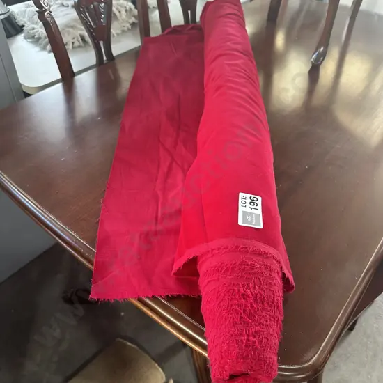 roll of velvet
