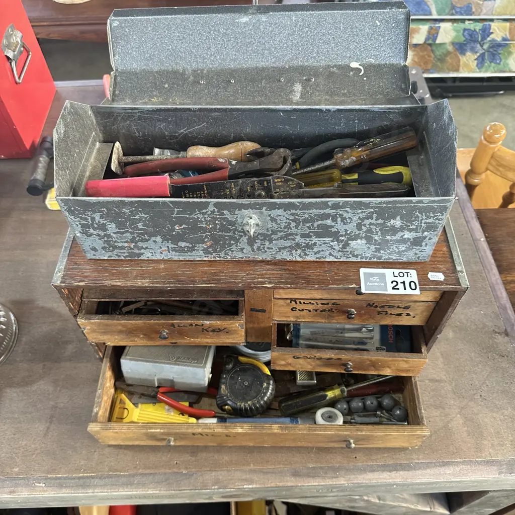 2 x tool boxes and contents Image 1++