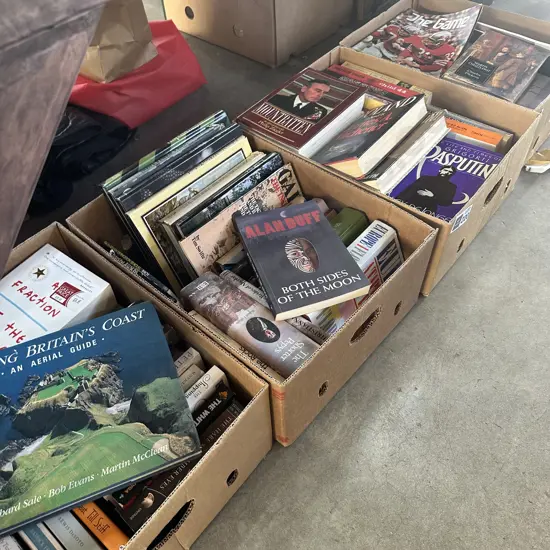 4 box books