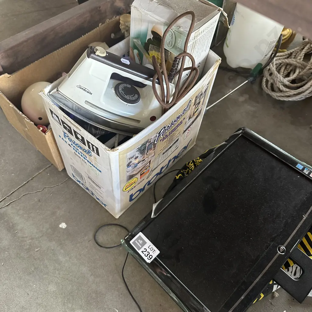 Large asstment of goods inc computer Image 1++