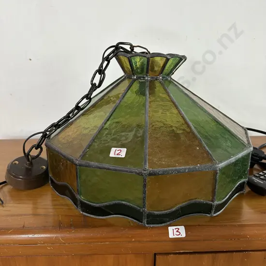 Lead light shade