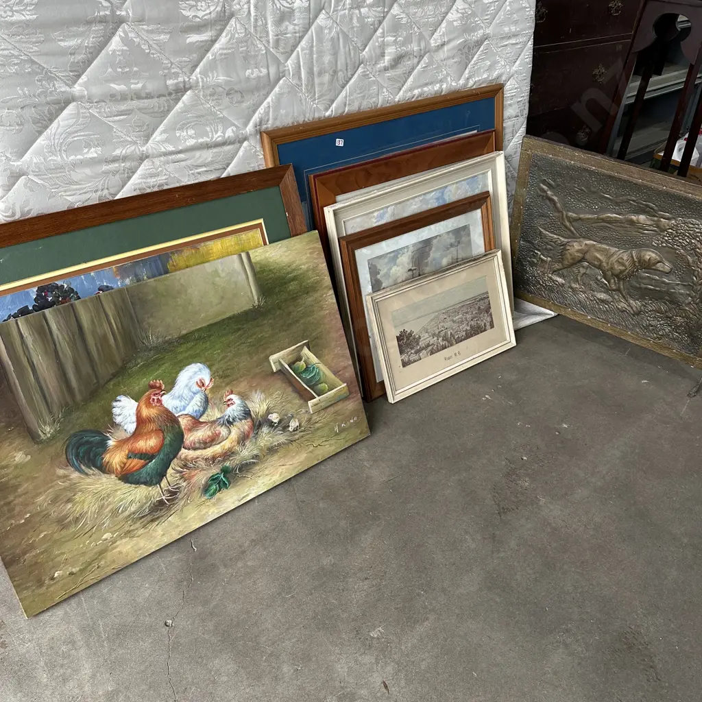 Pictures and fire screen Image 1++