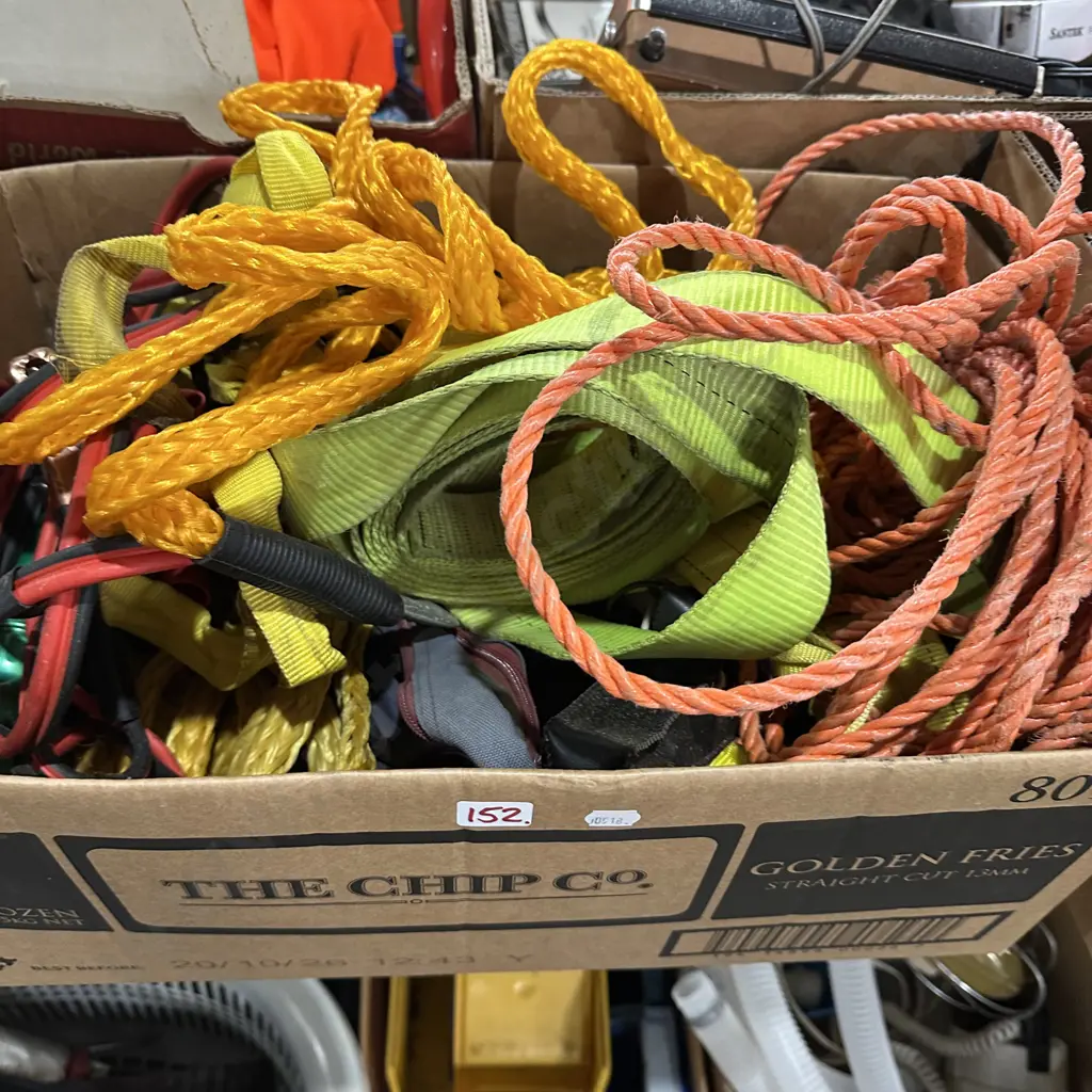Strops, jump leads etc Image 1++