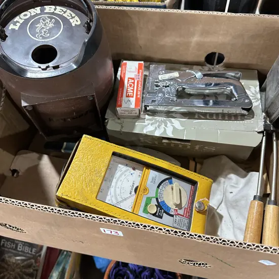 Tester, stapler etc