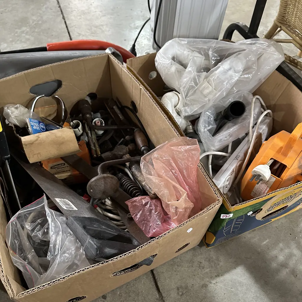 2 boxes tools and hardware Image 1++