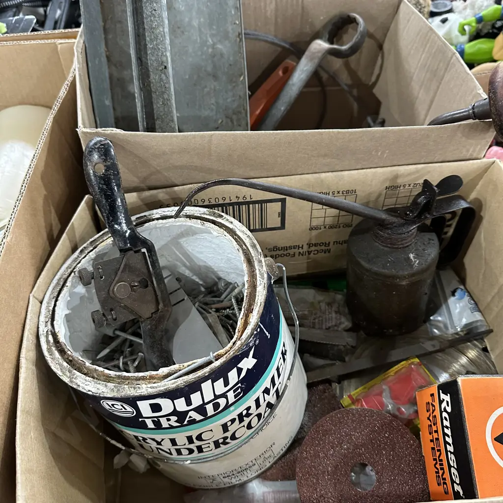 2 box vintage tools etc Image 1++