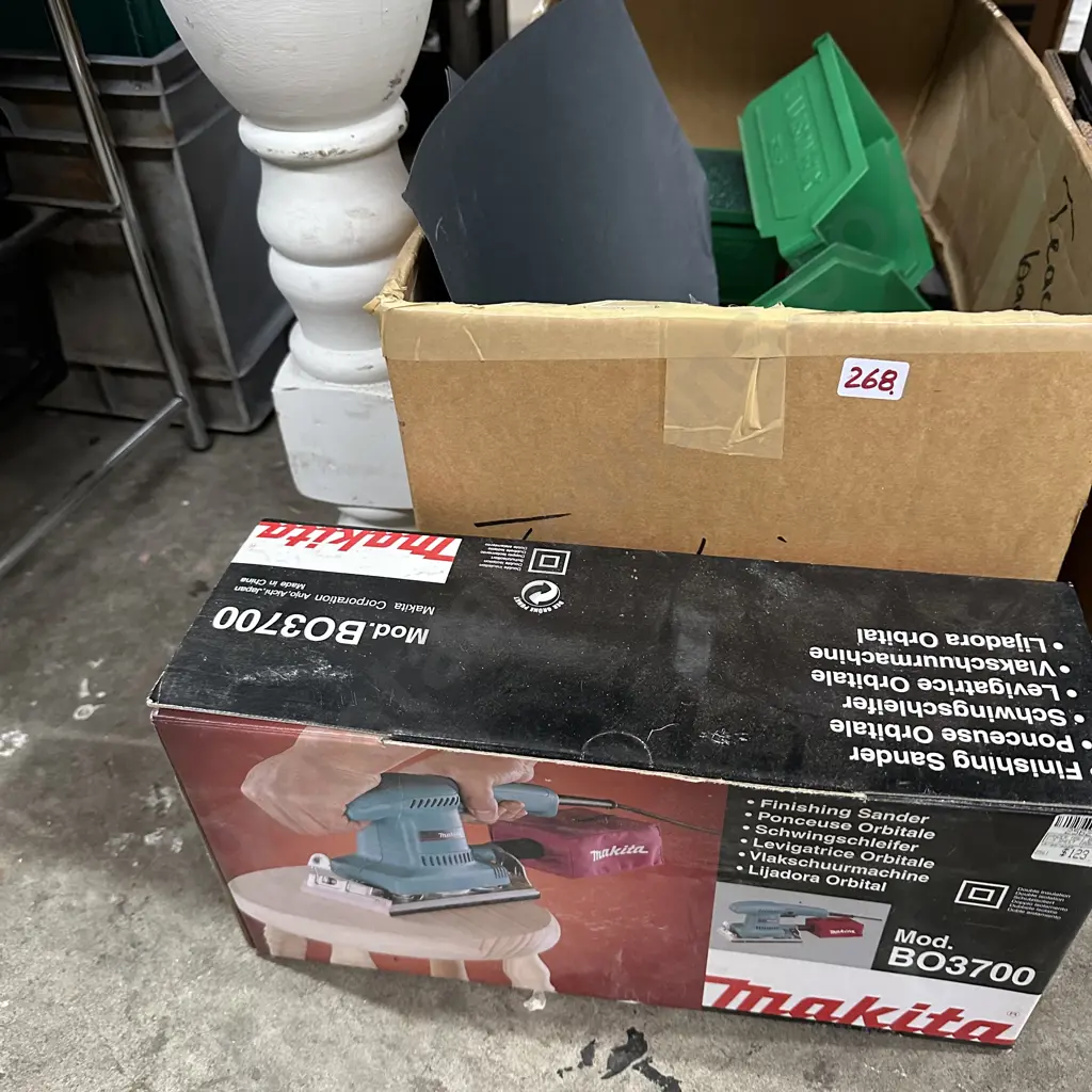 Sander & parts drawers etc Image 1++