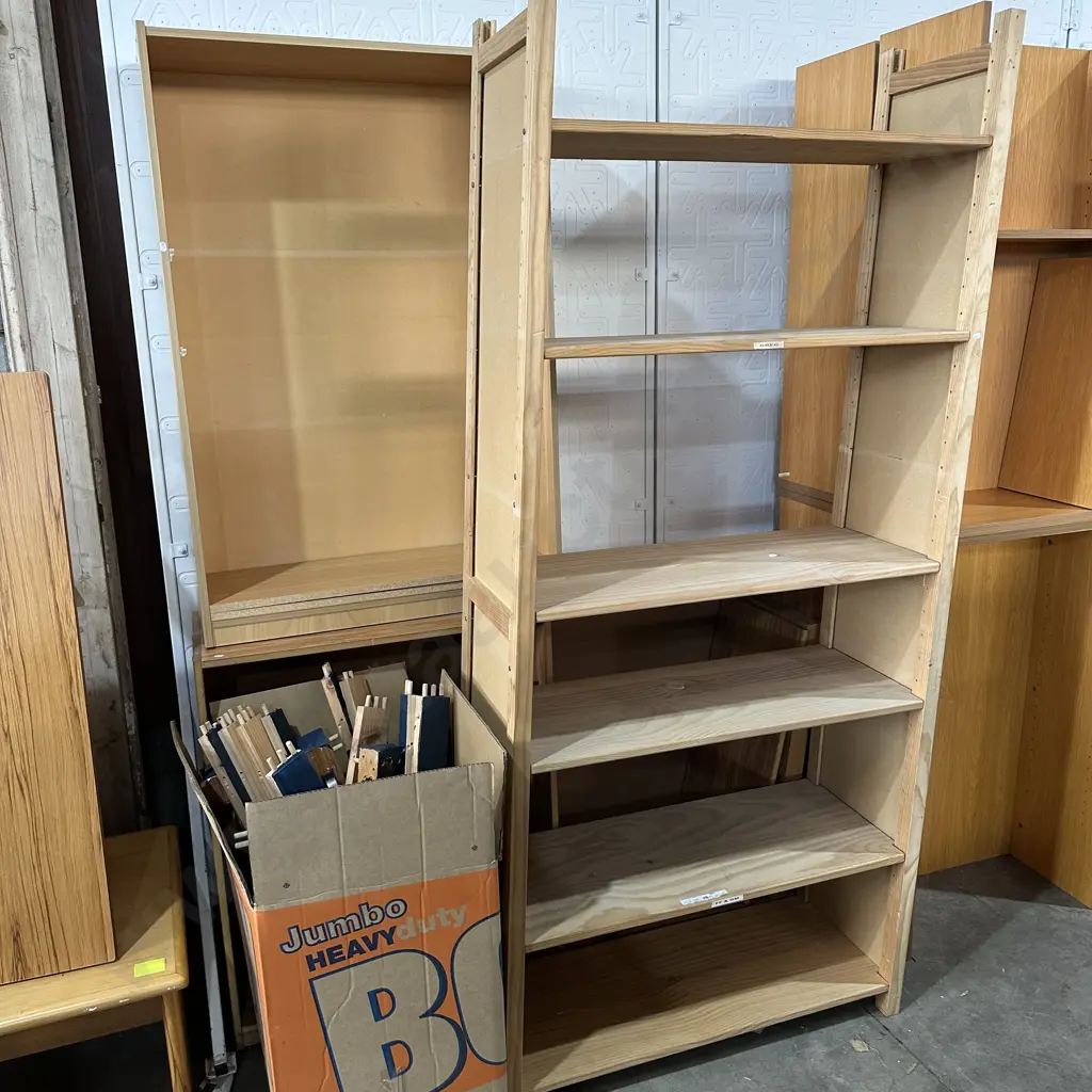 Flat packed Lundia shelving (double side with rollers) Image 1++