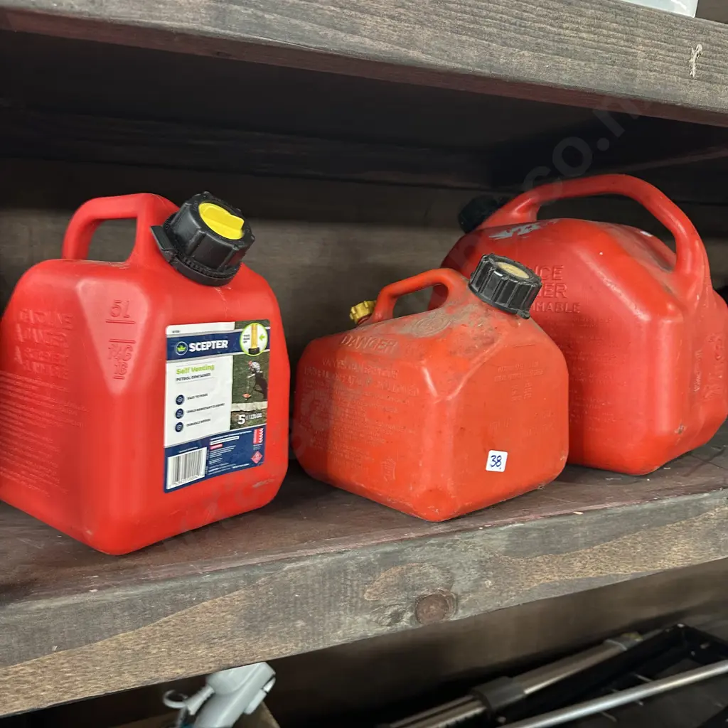 3 x petrol cans Image 1++
