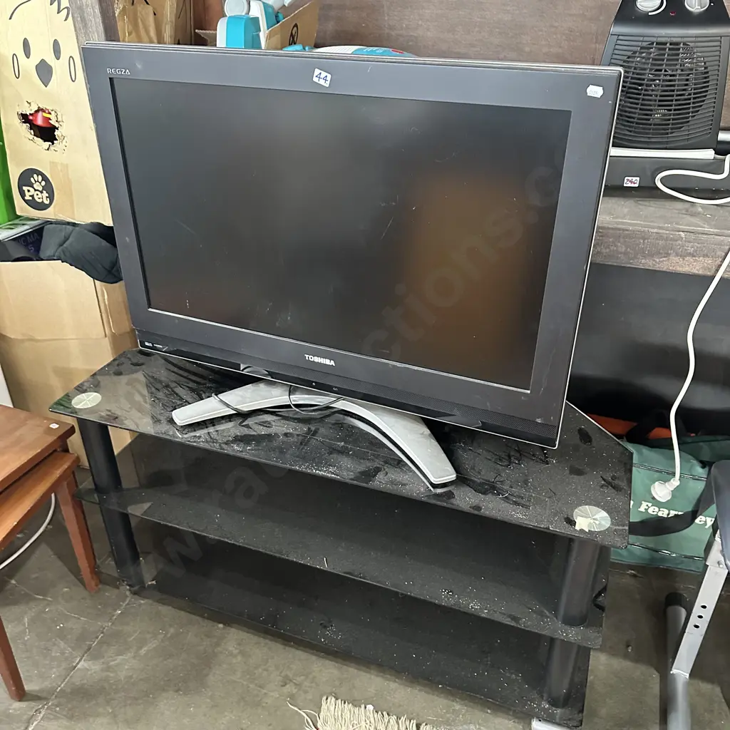 TV and stand Image 1++