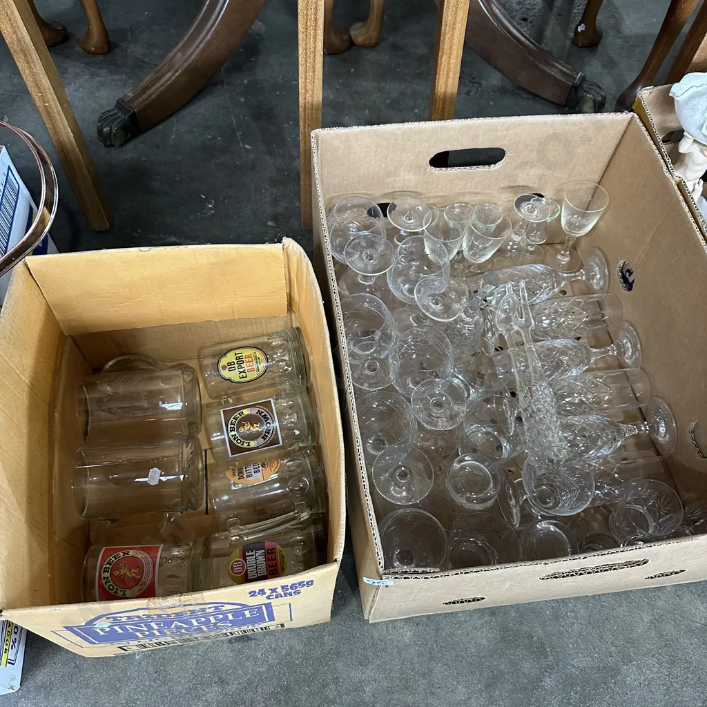2 box glass and crystal Image 1++