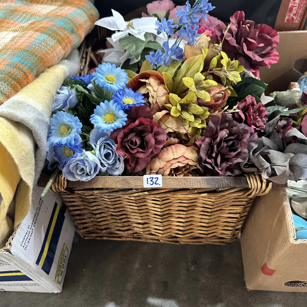 Basket  of flowers Image 1++