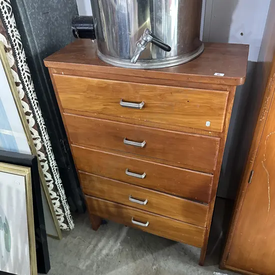 Slim Rimu drawers