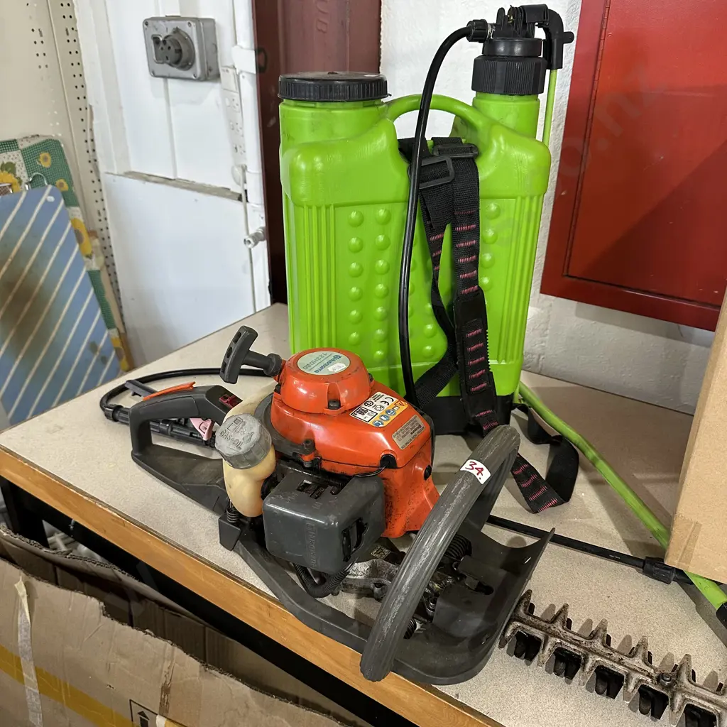 Husky hedge trimmer plus sprayer Image 1++