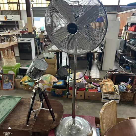 Lamp and fan