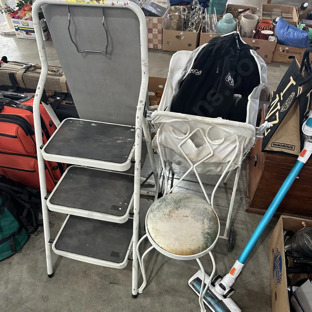 Steps, iron board, chair etc Image 1++