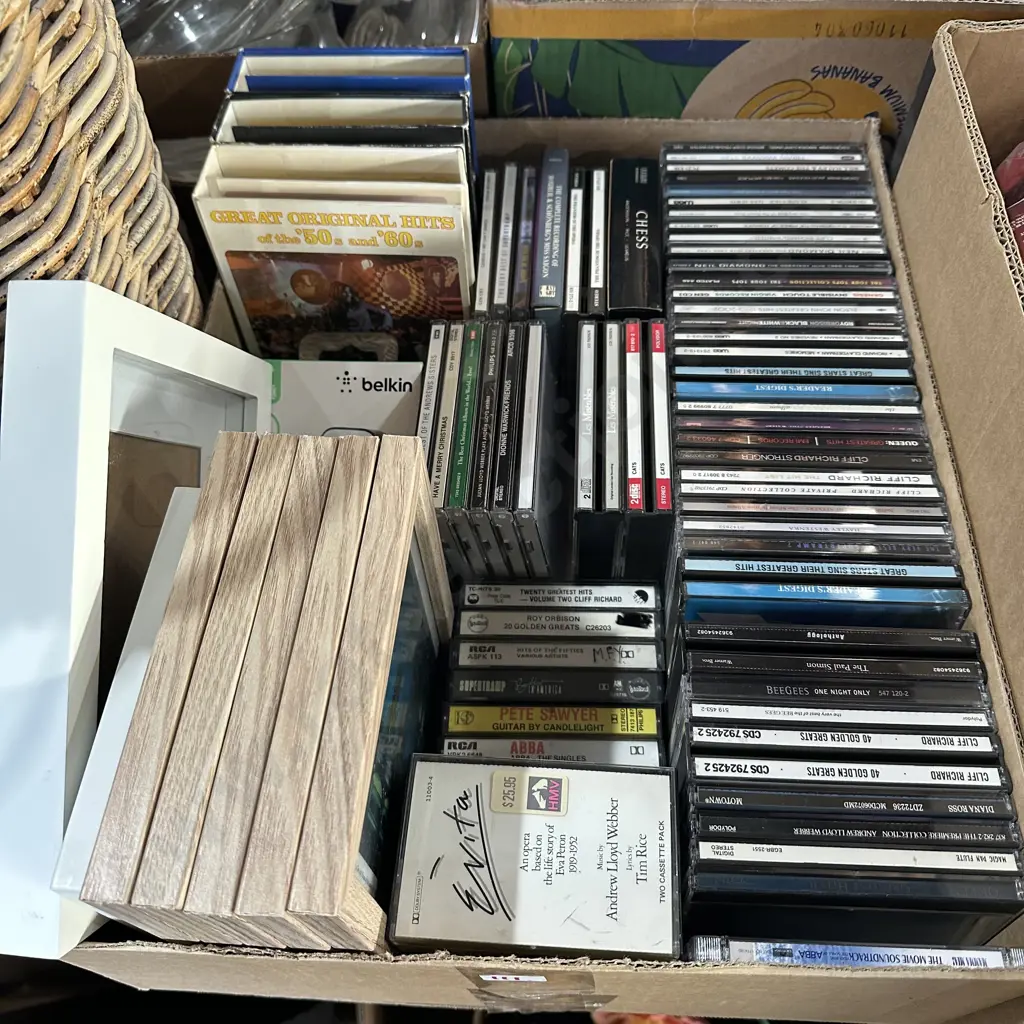 CDs and tapes etc Image 1++