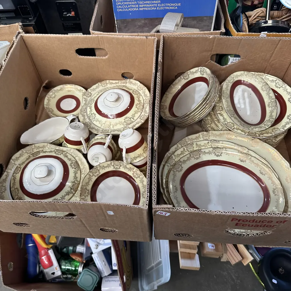 2 box of dinnerware Image 1++