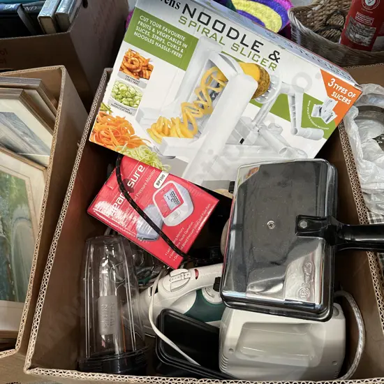 Slicer, toaster etc